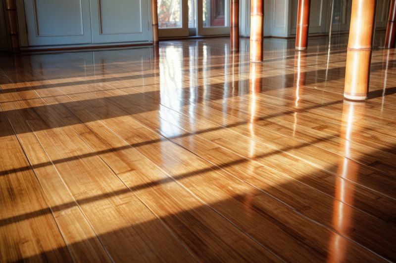 Bamboo Floor Installation in Spring